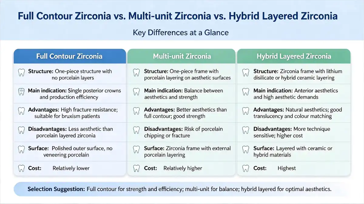 Full Contour Zirconia (FCZ)