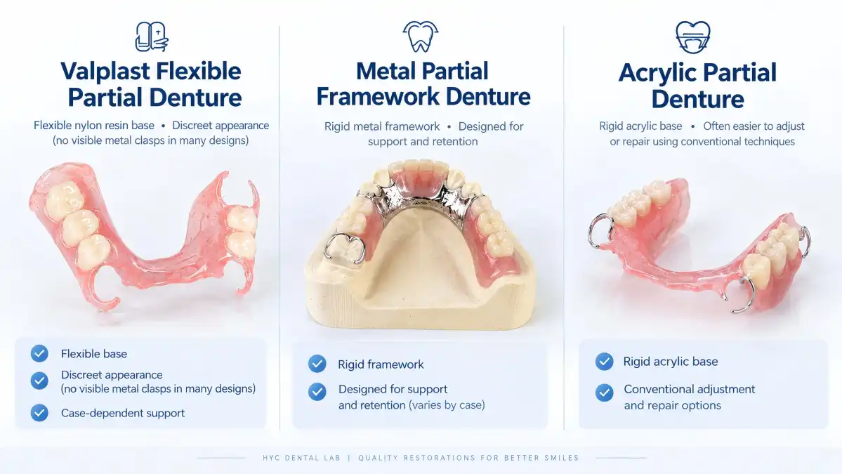 Valplast dentures