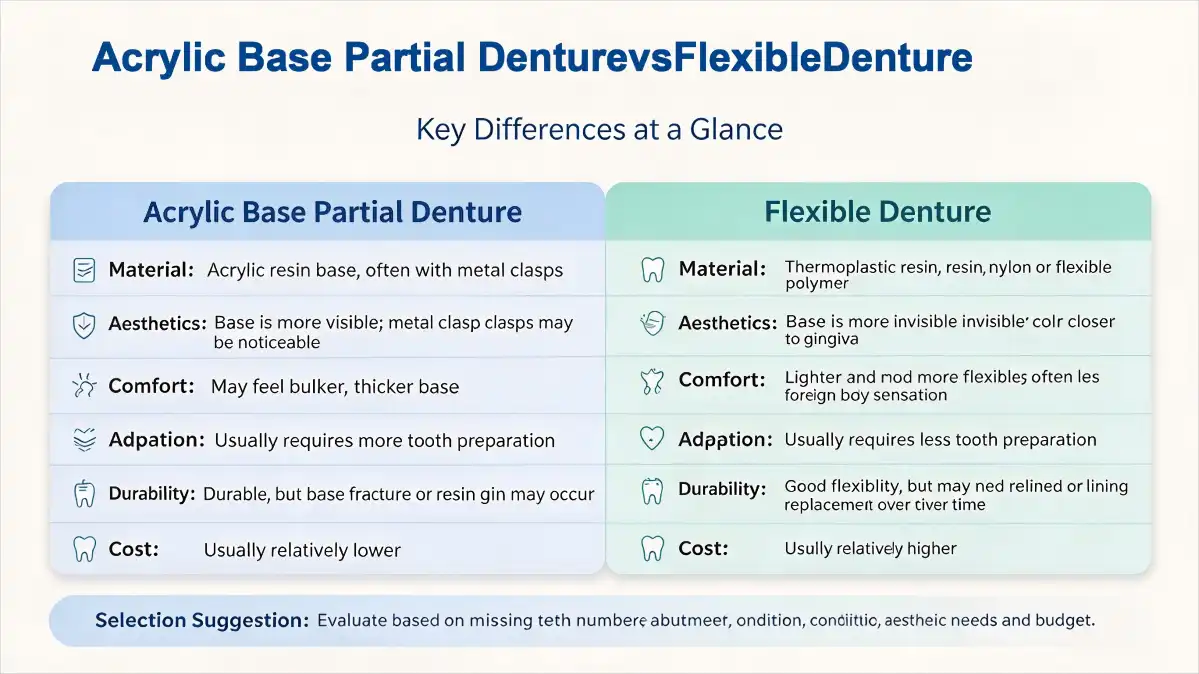 Acrylic Base Partial Denture Acrylic Base Partial Denture