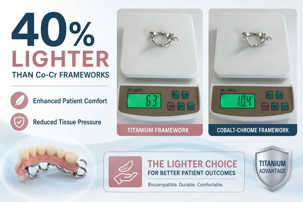 Titanium Alloy Framework