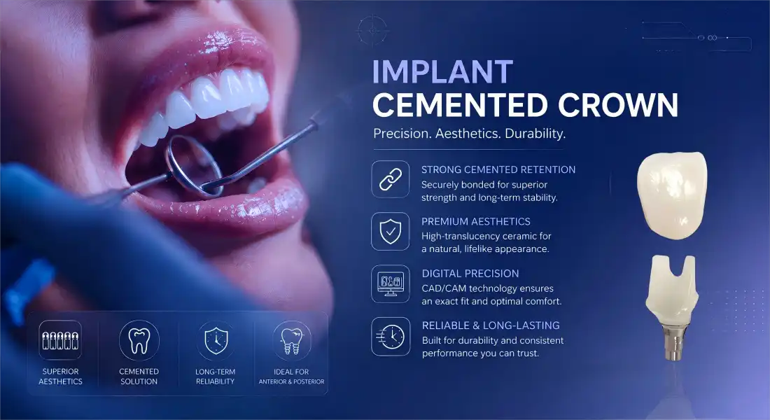 Implant Cemented Crown