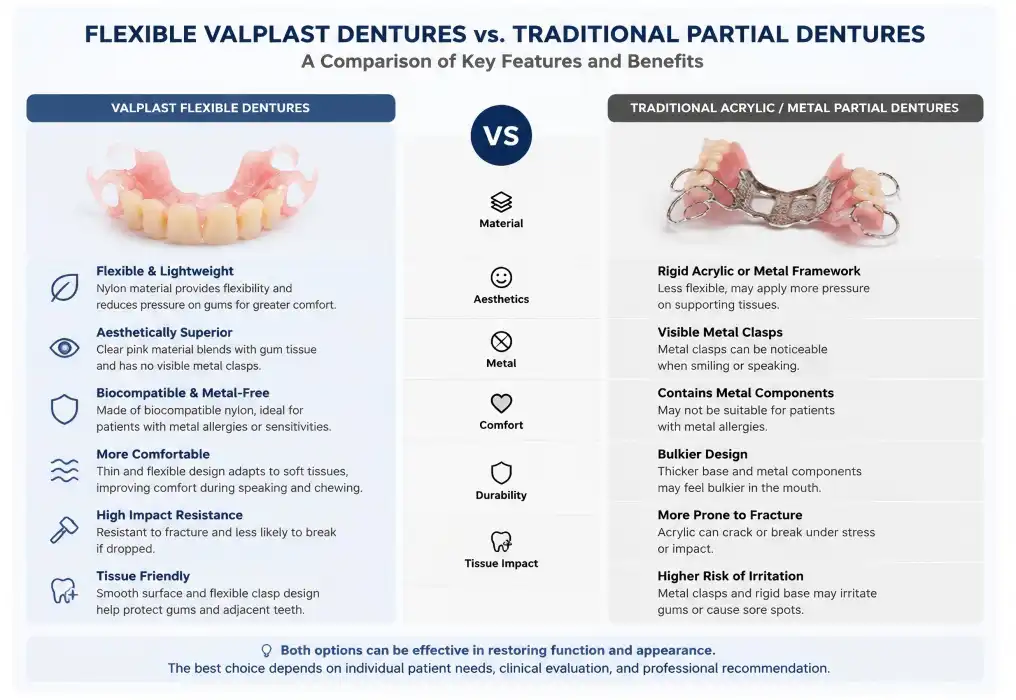 Valplast Dentures Valplast Dentures