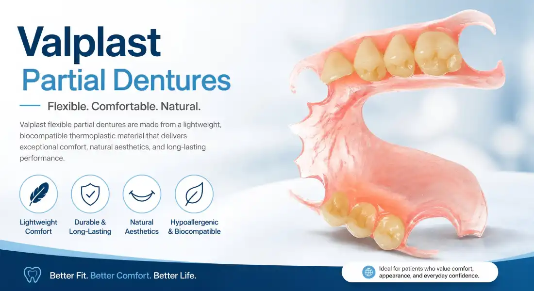 Valplast Dentures